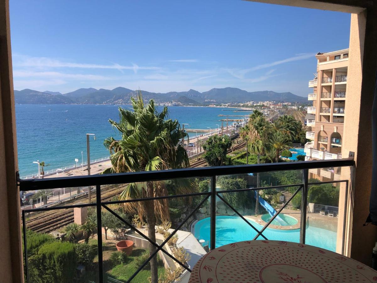 Cannes Apartment With Sea View, Aircondition And Parking Exterior photo